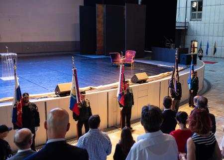 Krst pri Savici, Avditorij-39